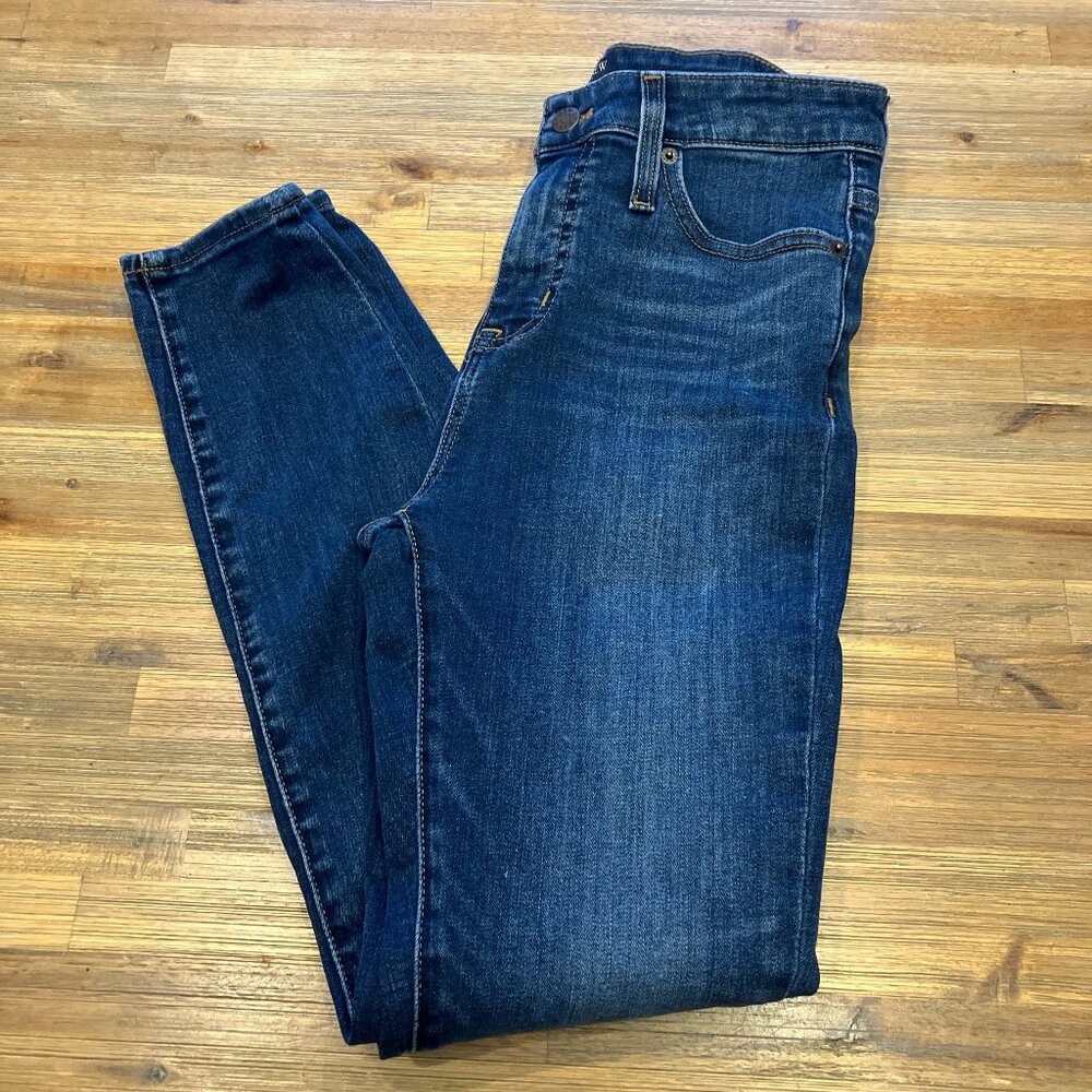 J. Crew Women's Skinny Jeans - Dark Blue Wash